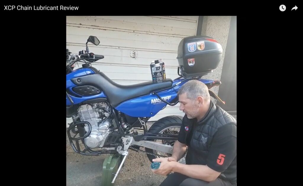 User review of XCP Chain Lubricant